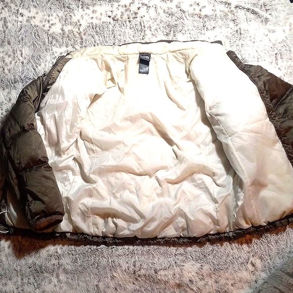 The North Face forest green 550 puffer coat - Picture 6 of 10